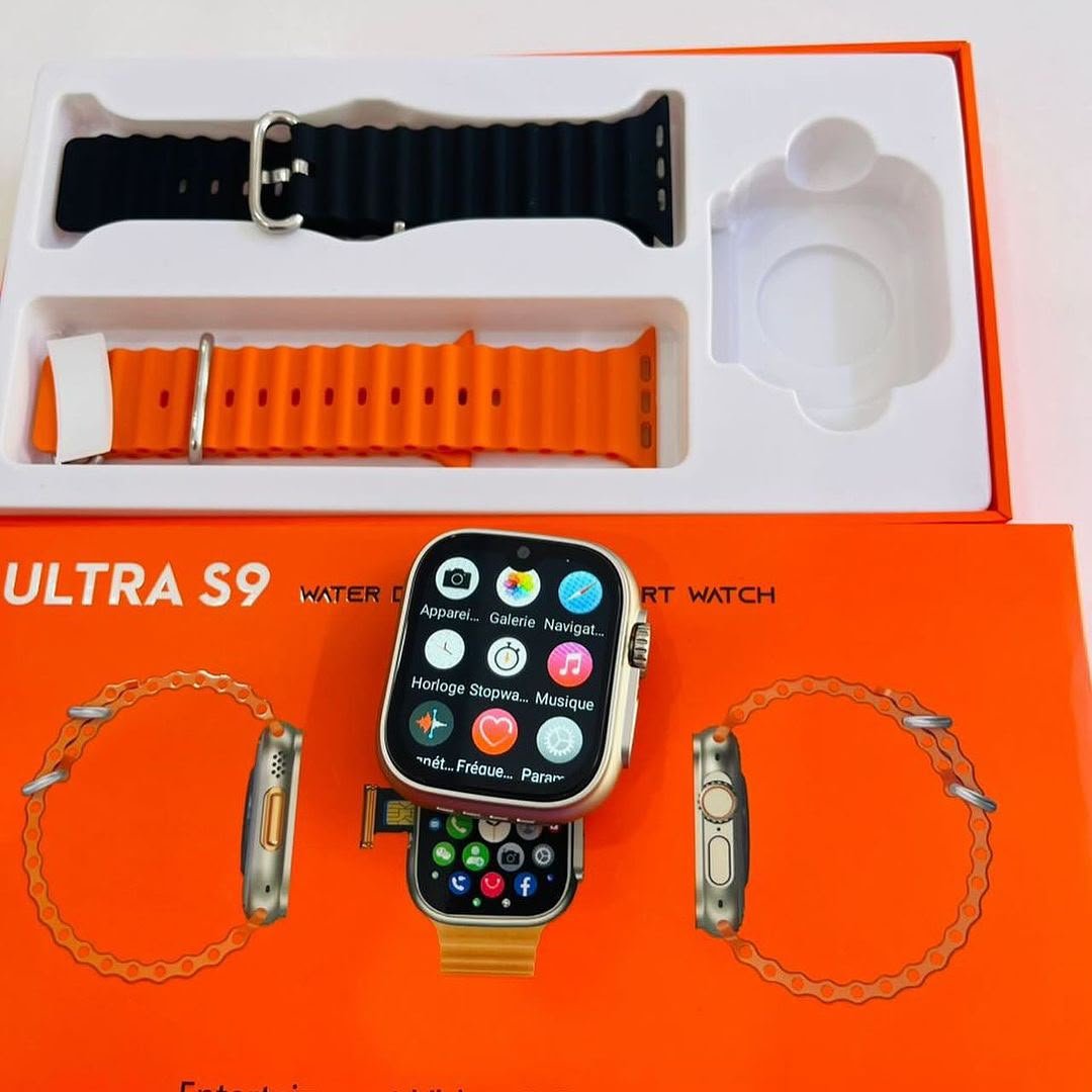 Ultra S9 5G SIM Card Smartwatch with Dual Camera & Play Store