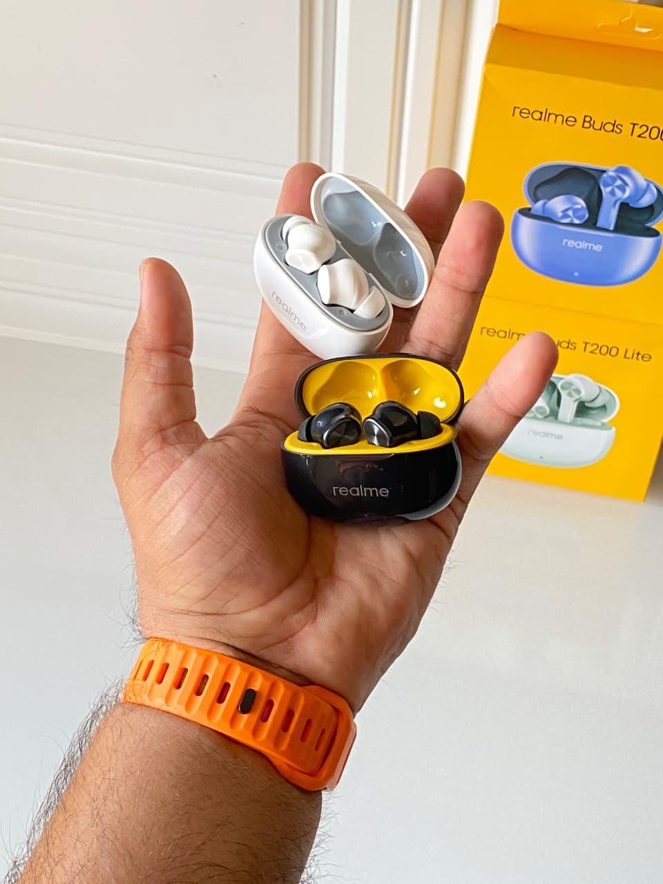 Realme Buds T200 Lite Style TWS Earbuds with Touch Controls - Image 13