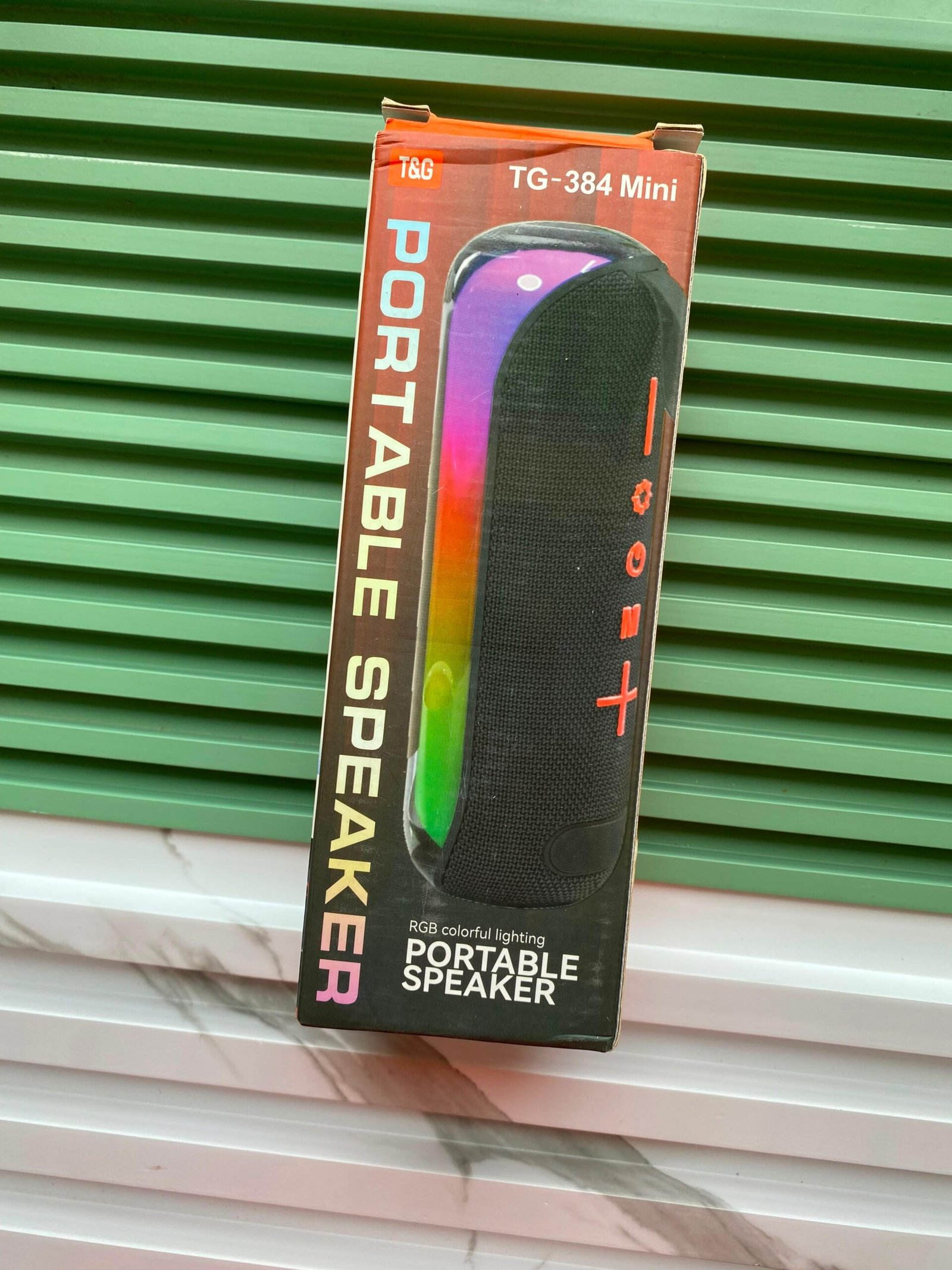 T&G TG-384 Mini Bluetooth Speaker with RGB Lights & TF Card Support - Image 4