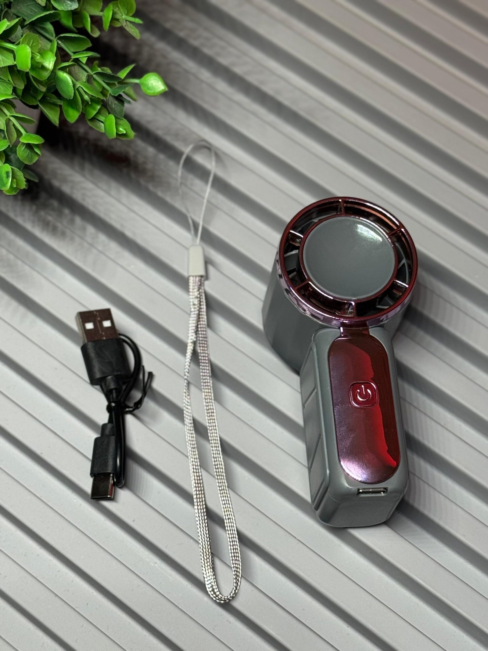 Q12 Mini Handheld High-Speed Fan with 5 Adjustable Speed Modes - Image 5
