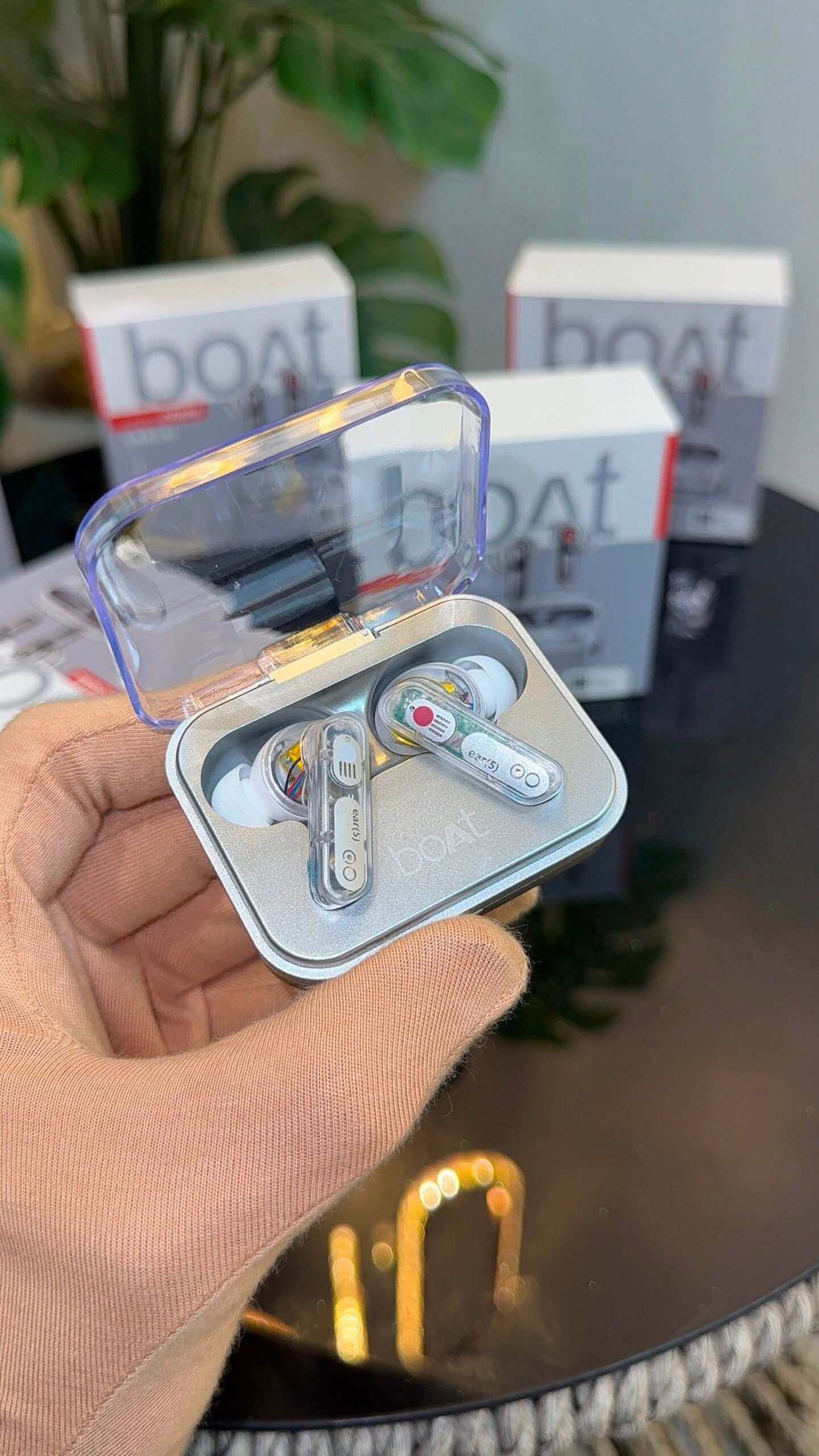 boAt Airdopes Prime Style Transparent TWS Earbuds with Deep Bass - Image 3