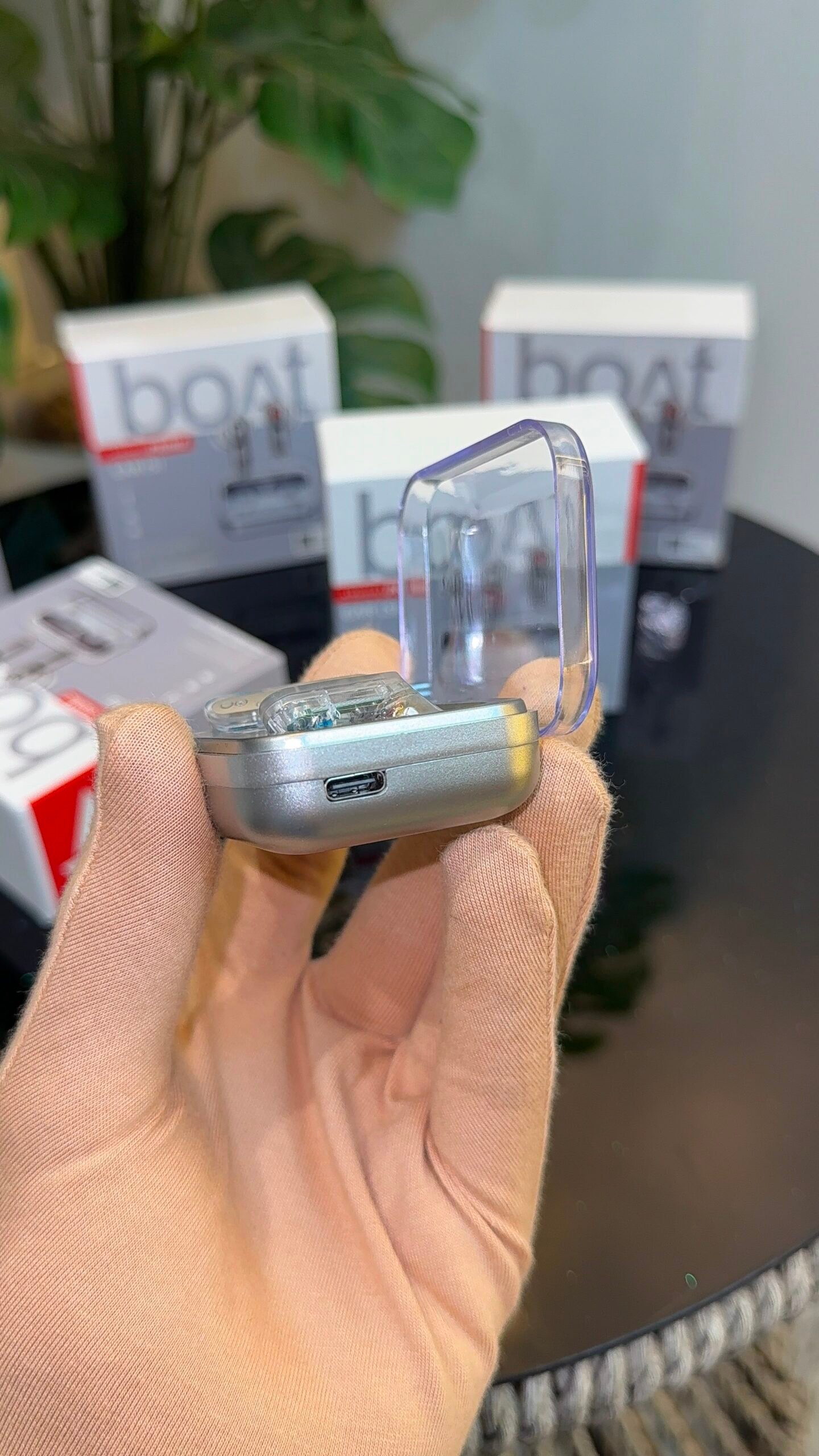 boAt Airdopes Prime Style Transparent TWS Earbuds with Deep Bass - Image 2