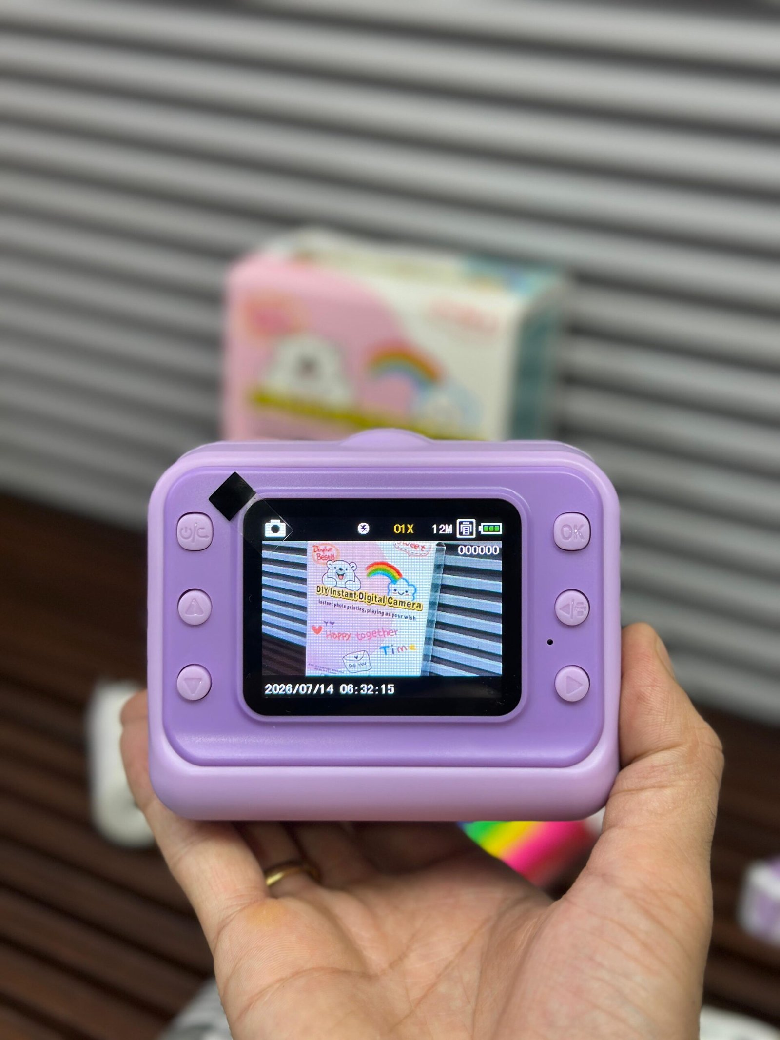 12MP Kids Instant Print Digital Camera with Thermal Printer - Image 2