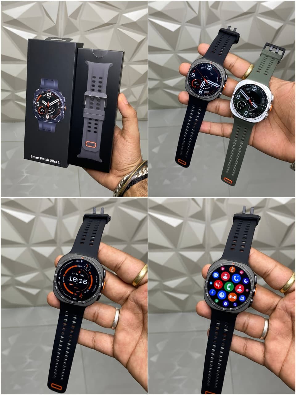 Ultra 2 Style Smartwatch with 1.52" HD Display, Bluetooth Calling & Fitness Tracking - Image 3