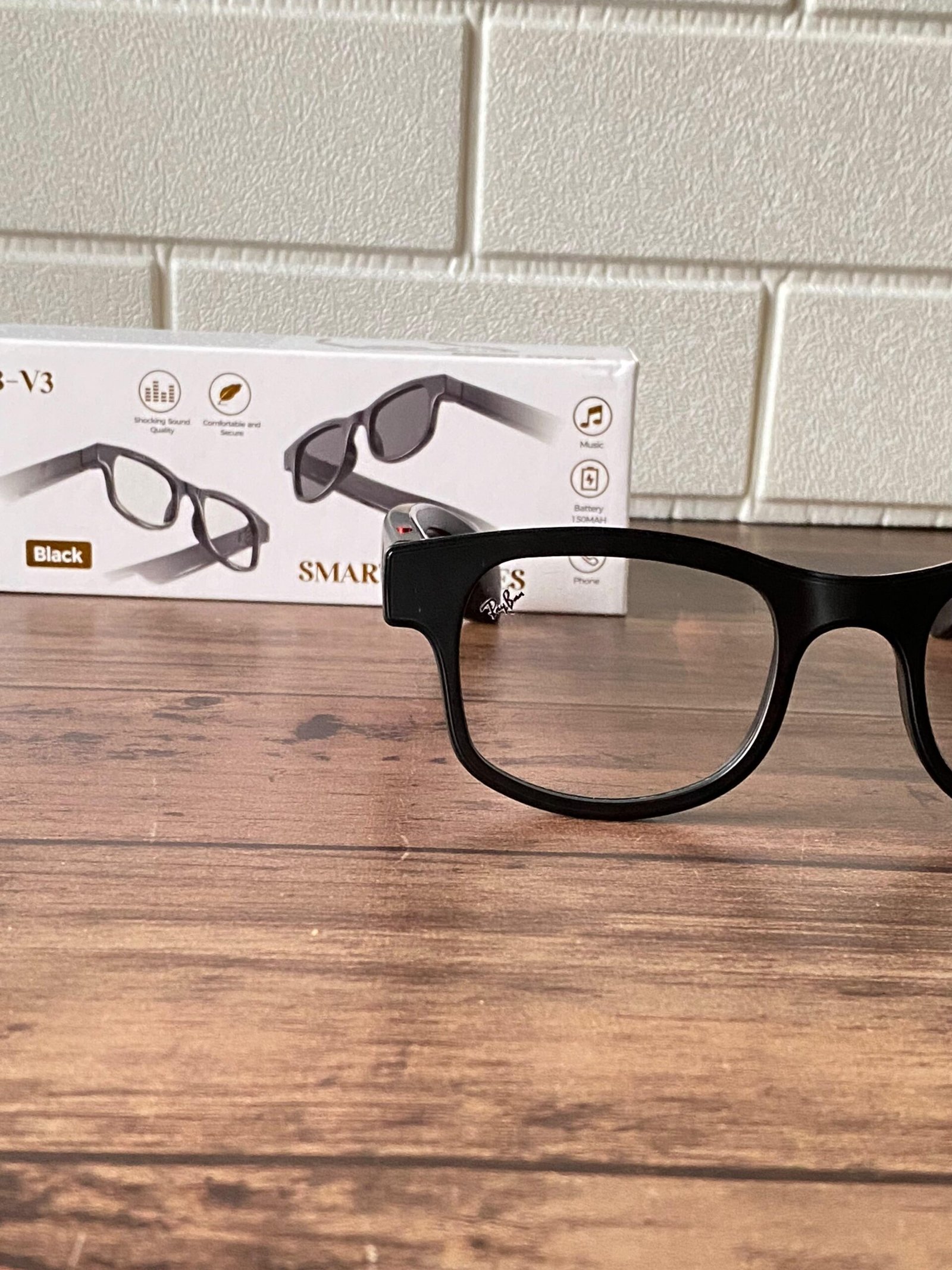 AIMB-V3 Style Smart Glasses with Bluetooth 5.4, Open-Ear Audio & Dual Lenses - Image 8