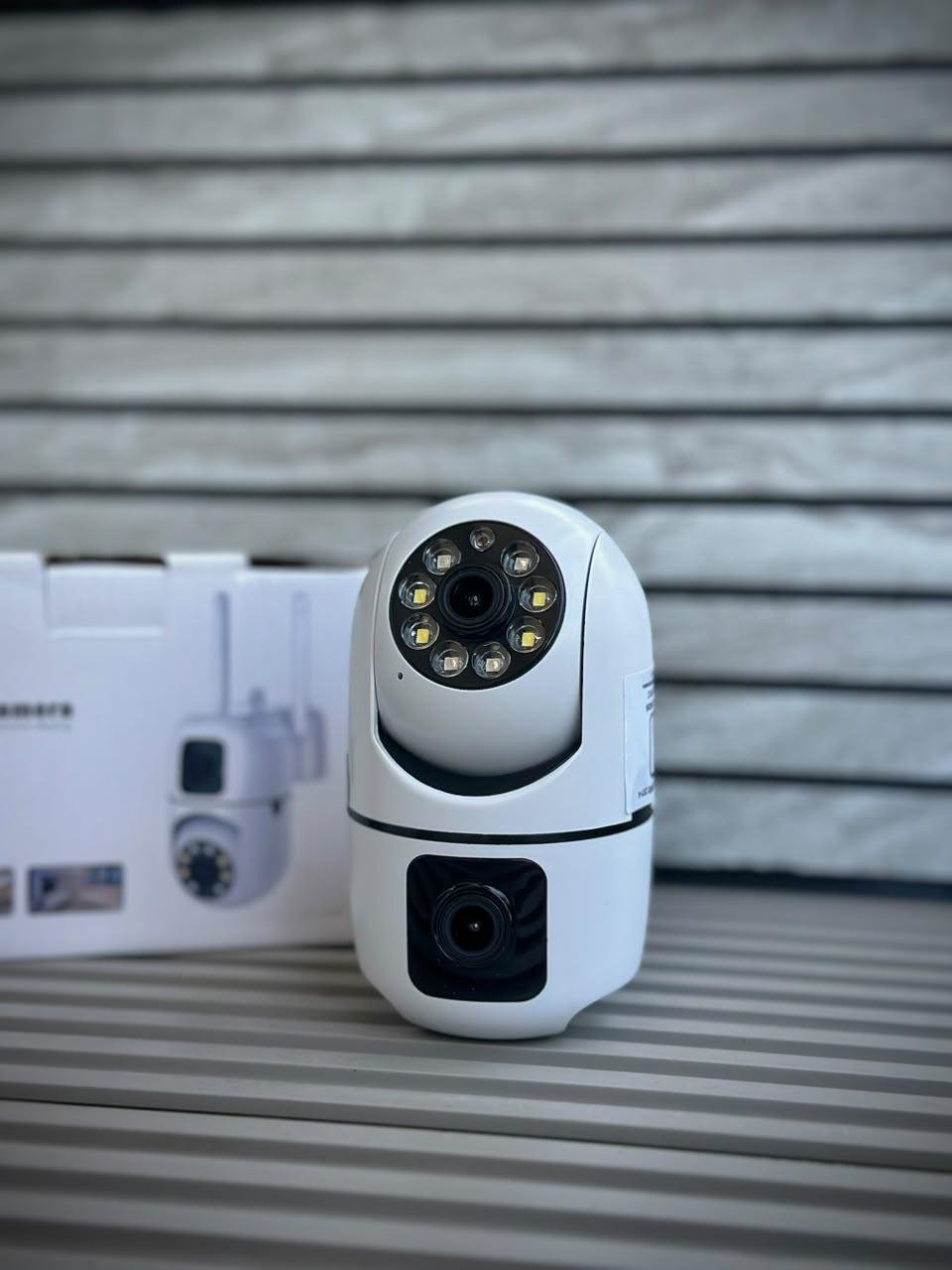Q21D Dual-Lens WiFi CCTV Security Camera with 360° Rotation & Night Vision - Image 6