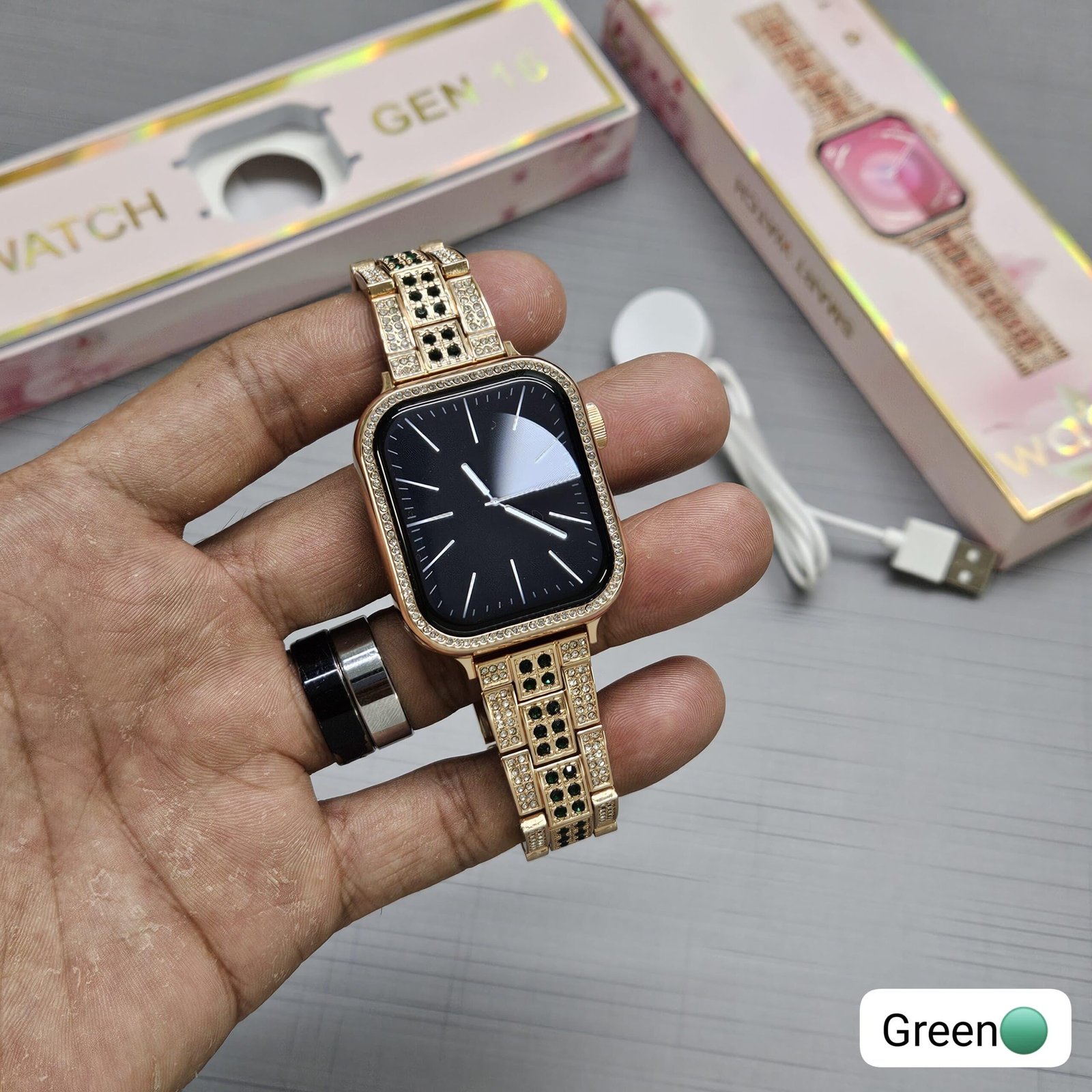 Fossil Gen 16 Style Diamond Smartwatch for Women with 1.3" HD Display & Bluetooth Calling - Image 7