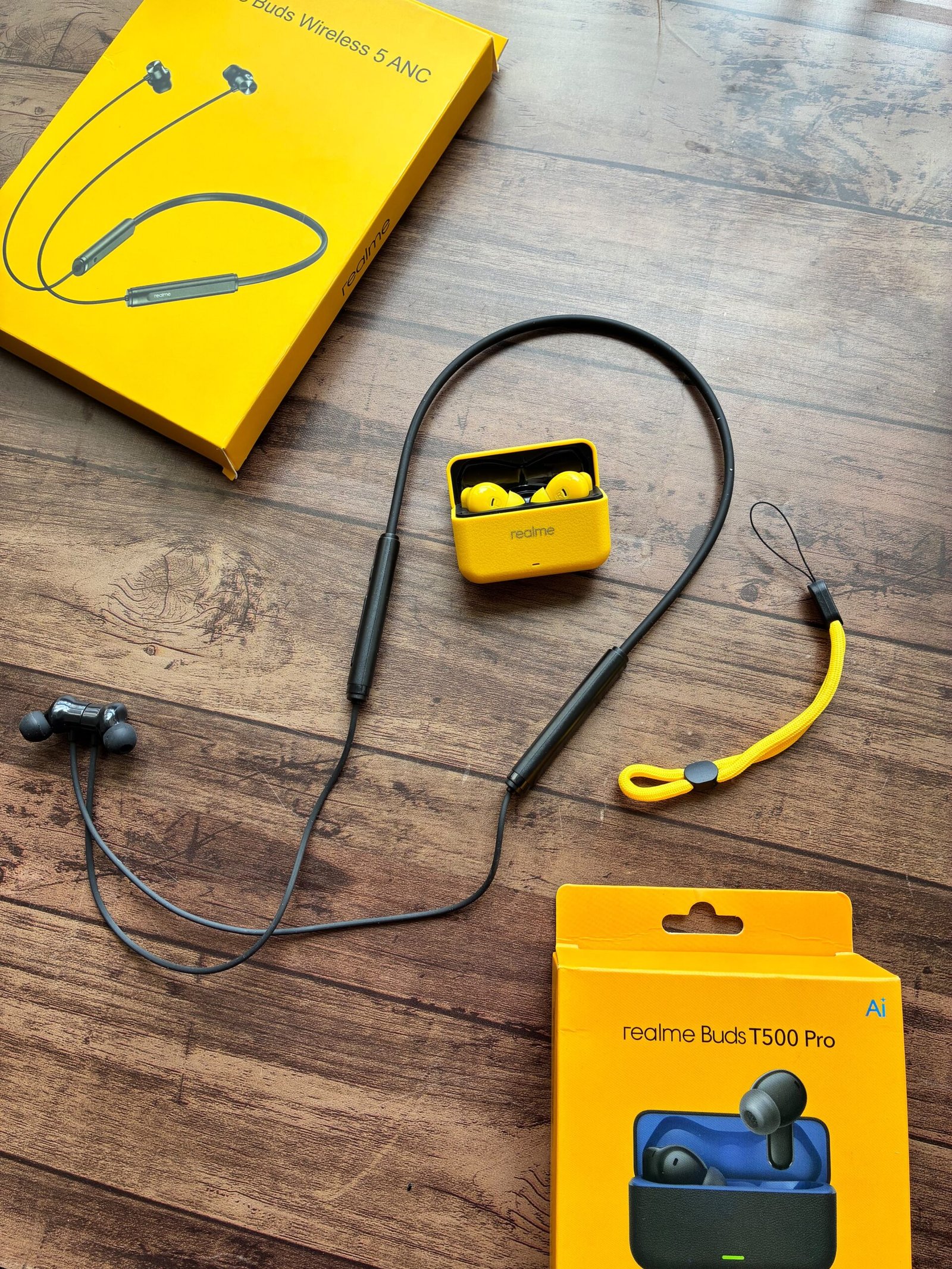 Realme Buds Wireless 5 Style & Buds T500 Pro Style 2-in-1 Music Combo - Image 3