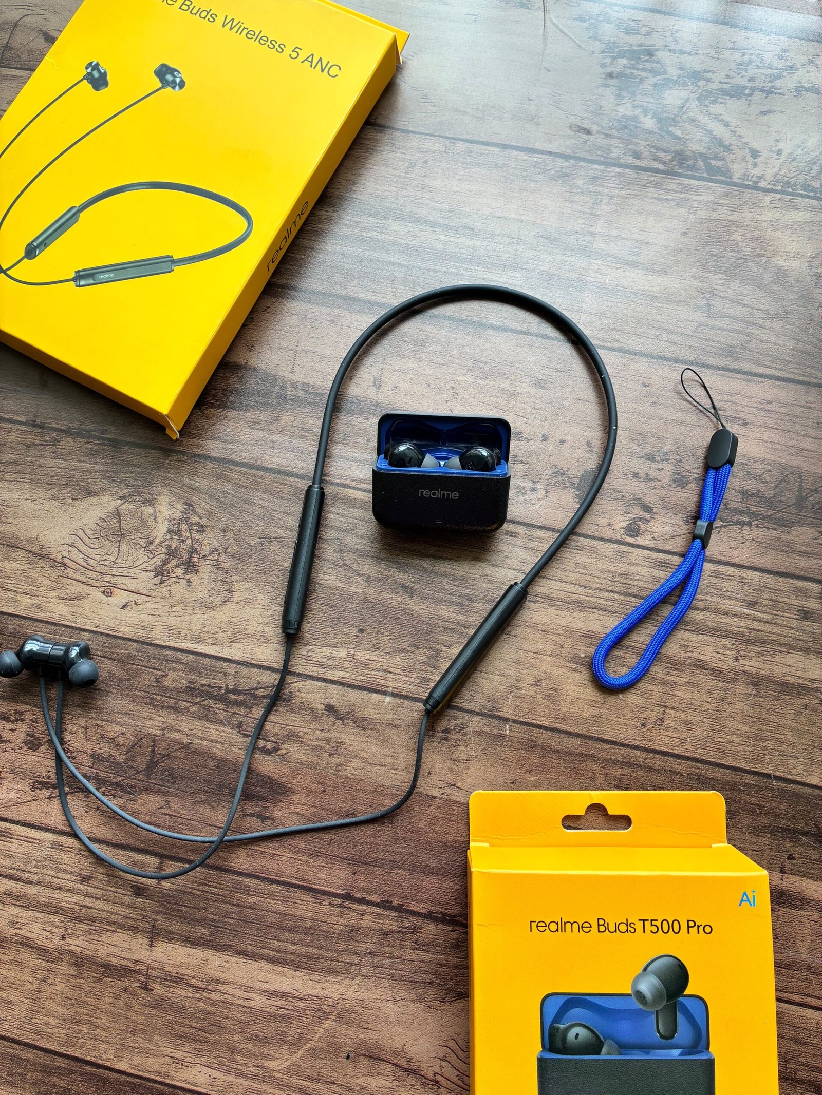 Realme Buds Wireless 5 Style & Buds T500 Pro Style 2-in-1 Music Combo - Image 4