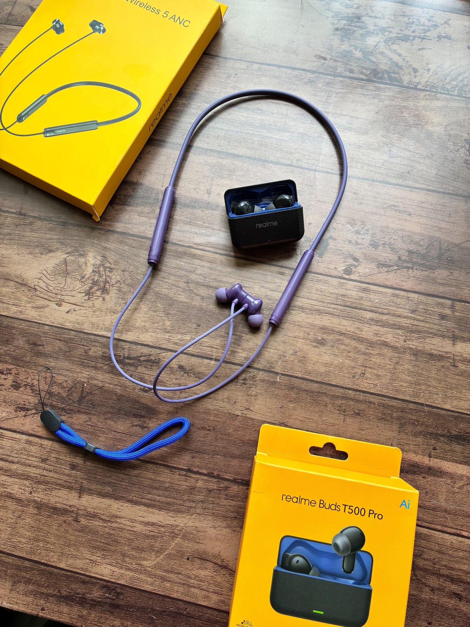 Realme Buds Wireless 5 Style & Buds T500 Pro Style 2-in-1 Music Combo - Image 5