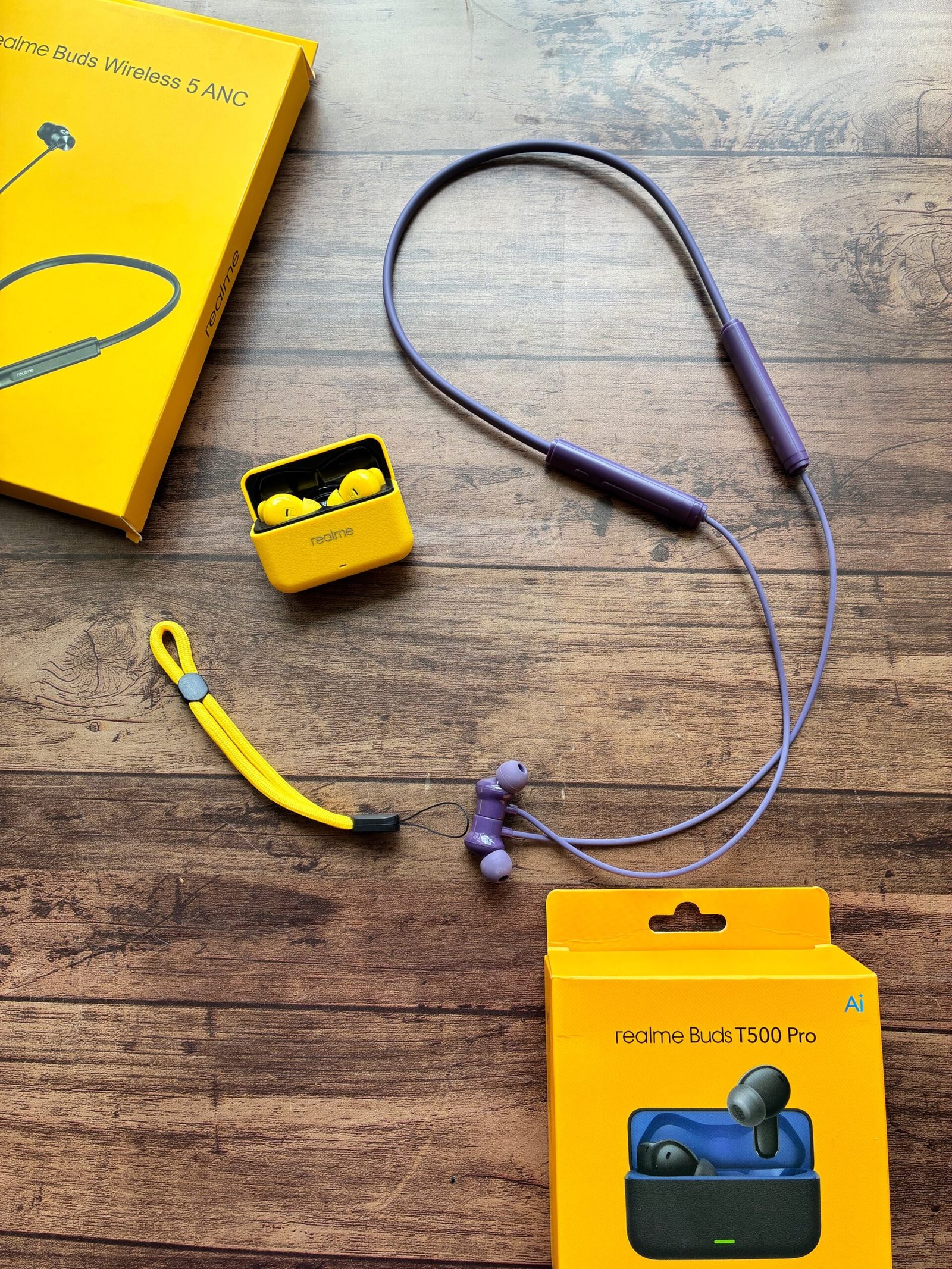 Realme Buds Wireless 5 Style & Buds T500 Pro Style 2-in-1 Music Combo - Image 6