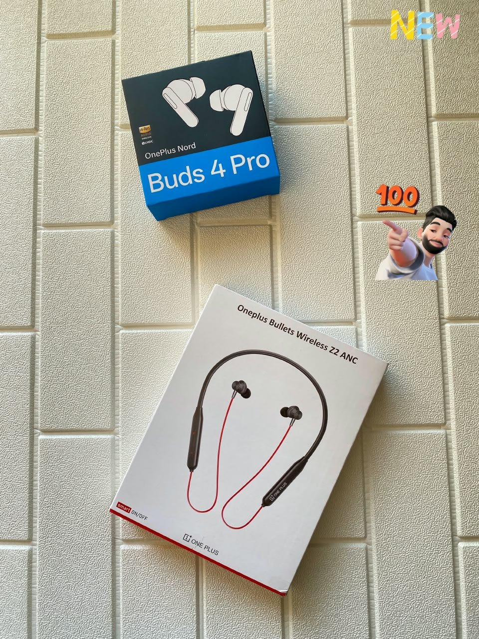 OnePlus Bullets Z2 Style & Nord Buds 4 Pro Style 2-in-1 Music Combo - Image 2